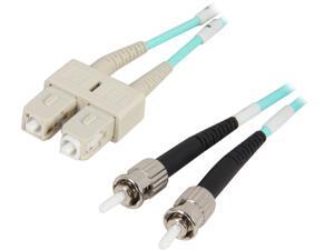 Coboc CY-OM3-ST/SC-2 6.56 ft. 10Gb Aqua Multimode 50/125 Duplex LSZH Fiber Patch Cable ST - SC,M-M Coboc CY-OM3-ST/SC-2 6.56 ft. 10Gb Aqua Multimode 50/125 Duplex LSZH Fiber Patch Cable ST - SC,M-M