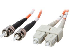Coboc CY-OM1-ST/SC-2 6.56 ft. Orange Multimode 62.5/125 Duplex LSZH Fiber Patch Cable ST - SC,M-M Coboc CY-OM1-ST/SC-2 6.56 ft. Orange Multimode 62.5/125 Duplex LSZH Fiber Patch Cable ST - SC,M-M