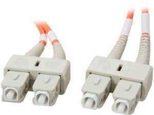 Coboc CY-OM1-SC/SC-3 9.84 ft. Orange Multimode 62.5/125 Duplex LSZH Fiber Patch Cable SC - SC,M-M Coboc CY-OM1-SC/SC-3 9.84 ft. Orange Multimode 62.5/125 Duplex LSZH Fiber Patch Cable SC - SC,M-M