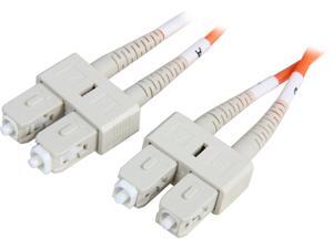 Coboc CY-OM1-SC/SC-2 6.56 ft. Orange Multimode 62.5/125 Duplex LSZH Fiber Patch Cable SC - SC,M-M Coboc CY-OM1-SC/SC-2 6.56 ft. Orange Multimode 62.5/125 Duplex LSZH Fiber Patch Cable SC - SC,M-M