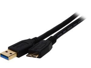 Coboc CY-U3-AMicBMM-10-BK Black SuperSpeed 5Gbps USB 3.0 A Male to Micro B Male Cable,Gold Plated,Black Coboc CY-U3-AMicBMM-10-BK Black SuperSpeed 5Gbps USB 3.0 A Male to Micro B Male Cable,Gold Plated,Black