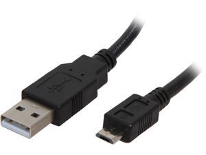 Rosewill U2-AM-MICROB5M-6-BK Black 6 ft. USB Type A to Type Micro B 5-Pin Cable Rosewill U2-AM-MICROB5M-6-BK Black 6 ft. USB Type A to Type Micro B 5-Pin Cable