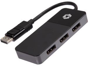 Rosewill RHUB-8K DisplayPort 1.4 to 3 Port DisplayPort [DP] Multi Monitor Splitter - Triple Display Adapter MST Hub for Windows PC and Laptop (Not for Mac OS)