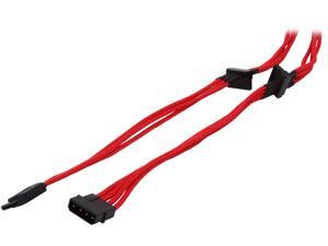 BitFenix BFA-MSC-M4SA20RK-RP 7.87 in. (20 cm) Power Cable Male to Female BitFenix BFA-MSC-M4SA20RK-RP 7.87 in. (20 cm) Power Cable Male to Female
