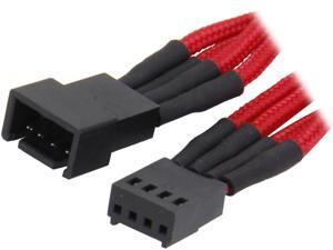 BitFenix BFA-MSC-4F30RK-RP 11.81 in. (30 cm) PWM Fan Extension Cable Male to Female BitFenix BFA-MSC-4F30RK-RP 11.81 in. (30 cm) PWM Fan Extension Cable Male to Female