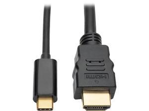 4xem 4XUSBCHDMI6 Black USB-C to HDMI Cable 4xem 4XUSBCHDMI6 Black USB-C to HDMI Cable