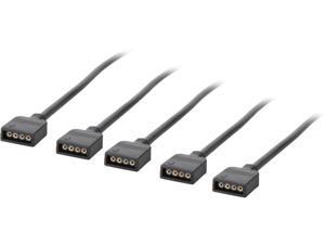 Micro Connectors F04-RGB04-30 11.81 in. (30 cm) 1 to 4 RGB Splitter Cable Female to Female Micro Connectors F04-RGB04-30 11.81 in. (30 cm) 1 to 4 RGB Splitter Cable Female to Female