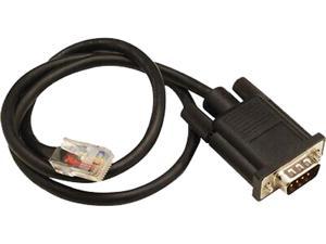 Digi International 76000645 PortServer TS and II Cable 4-ft Crossover Cable - RJ45 to DB9F DTE