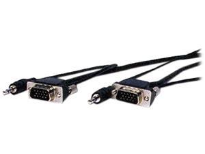 Comprehensive MVGA15P-P-3HR/A 3 ft. HR Pro Series Micro VGA HD15 plug to plug w/audio cable 3ft Comprehensive MVGA15P-P-3HR/A 3 ft. HR Pro Series Micro VGA HD15 plug to plug w/audio cable 3ft
