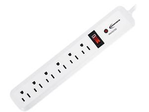 Innovera IVR71652 4' 6 Outlets 540 Joules Surge Protector