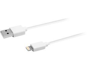 Innovera IVR30022 White USB Lightning Cable, 10 ft, White Innovera IVR30022 White USB Lightning Cable, 10 ft, White