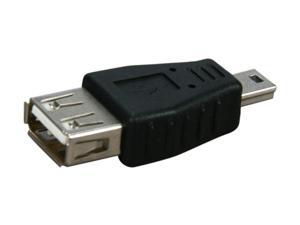 Kaybles AD-USB-AF-MINIBM USB A Female to Mini USB B (5pin) Male Adapter Black - OEM