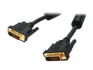 Kaybles Model DVI-DD-3FT Black 3 ft. M-M Premium DVI Digital Dual-Link with Ferrites M/M 3 feet - OEM