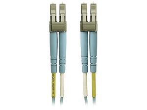 Belkin F3F004-05M 16.40 ft. Fiber Optic Cable, 10GB/100GB Aqua Multimode LC/LC Duplex, 50/125 OM4 Belkin F3F004-05M 16.40 ft. Fiber Optic Cable, 10GB/100GB Aqua Multimode LC/LC Duplex, 50/125 OM4