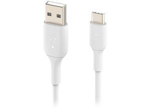 Belkin CAB001bt2MWH White BOOST CHARGE USB-C to USB-A Cable 6.56 ft. (2.0 m)