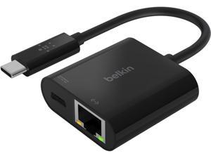 BELKIN INC001BK-BL USB-C to Ethernet + Charge Adapter