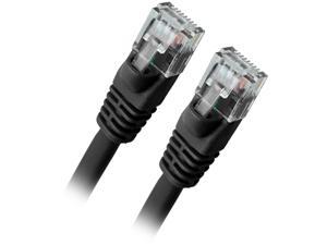 Omni Gear C5-3-BK 3 ft. Cat5E UTP Ethernet Network Booted Cable - Black