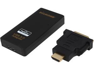 The Diamond Multimedia BVU3500H USB 3.0 to HDMI/DVI adapter, Multiple Display Monitor up to 2048 x 1152 and 1080P resolutions (Display Link DL-3500) The Diamond Multimedia BVU3500H USB 3.0 to HDMI/DVI adapter, Multiple Display Monitor up to 2048 x 1152 and 1080P resolutions (Display Link DL-3500)