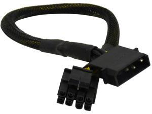1ST PC CORP. CB-4M-8F 1 ft. 8-pin/P4+P4-pin EPS Female Converted From Molex 4-pin Male Cable 1ST PC CORP. CB-4M-8F 1 ft. 8-pin/P4+P4-pin EPS Female Converted From Molex 4-pin Male Cable