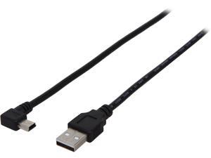 1ST PC CORP CB-UMALA-39 39.37" Left Angle Mini USB Cable Black 1ST PC CORP CB-UMALA-39 39.37" Left Angle Mini USB Cable Black