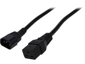 1ST PC CORP. Model PC-C19F-C14M-5 5 ft. Power Cable Adapter Male to Female 1ST PC CORP. Model PC-C19F-C14M-5 5 ft. Power Cable Adapter Male to Female