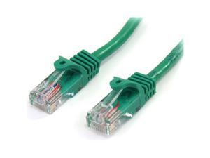 StarTech.com 3 ft Green Cat5e Snagless UTP Patch Cable
