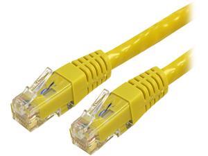 StarTech.com 50 ft Yellow Molded Cat6 UTP Patch Cable - ETL Verified StarTech.com 50 ft Yellow Molded Cat6 UTP Patch Cable - ETL Verified
