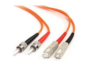 StarTech.com 2m Multimode 62.5/125 Duplex Fiber Patch Cable ST - SC StarTech.com 2m Multimode 62.5/125 Duplex Fiber Patch Cable ST - SC