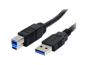 StarTech.com 6 ft Black SuperSpeed USB 3.0 Cable A to B - M/M StarTech.com 6 ft Black SuperSpeed USB 3.0 Cable A to B - M/M