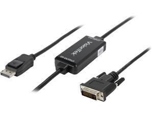 VisionTek 900823 No DVI to DisplayPort 1.5M Active Cable (M/M)