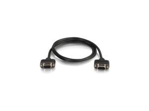 C2G 52176 Serial RS232 DB9 Null Modem Cable with Low Profile Connectors F/F, In-Wall CMG-Rated, Black (10 Feet, 3.04 Meters) C2G 52176 Serial RS232 DB9 Null Modem Cable with Low Profile Connectors F/F, In-Wall CMG-Rated, Black (10 Feet, 3.04 Meters)