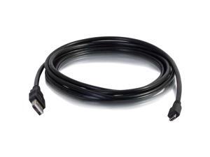 C2G 27423 Micro USB Cable - USB 2.0 A Male to Micro-USB B Male Cable, Black (1 Foot, 0.3 Meters) C2G 27423 Micro USB Cable - USB 2.0 A Male to Micro-USB B Male Cable, Black (1 Foot, 0.3 Meters)