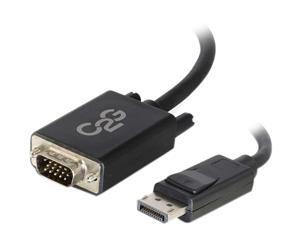 C2G 54331 DisplayPort Male to VGA Male Active Adapter Cable, TAA Compliant, Black (3 Feet, 0.91 Meters) C2G 54331 DisplayPort Male to VGA Male Active Adapter Cable, TAA Compliant, Black (3 Feet, 0.91 Meters)