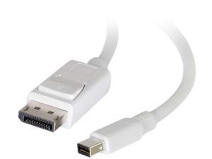 C2G 54298 Mini DisplayPort to DisplayPort Adapter Cable M/M, White (6 Feet, 1.82 Meters) C2G 54298 Mini DisplayPort to DisplayPort Adapter Cable M/M, White (6 Feet, 1.82 Meters)