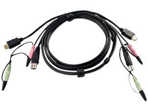 ATEN 2L-7D02UH 1.8m USB HDMI KVM Cable with Audio