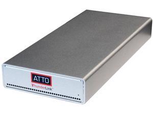 ATTO ThunderLink NS 3252 (SFP28) TLNS-3252-D00 40Gb/s Thunderbolt 3 (2-port) to 25GbE (2-Port) (includes SFPs) ATTO ThunderLink NS 3252 (SFP28) TLNS-3252-D00 40Gb/s Thunderbolt 3 (2-port) to 25GbE (2-Port) (includes SFPs)