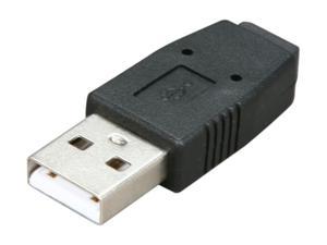 Nippon Labs AD-USBAMINB-MF Type A USB Male to Mini B Female Adapter Converter - OEM