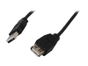 Nippon Labs USB-10-MF-BK 10 ft. Black USB Extension 10ft Cable 10 feet - OEM