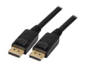 Nippon Labs DP-15-MM 15 ft. DisplayPort HBR Male to Male Cable, Black Nippon Labs DP-15-MM 15 ft. DisplayPort HBR Male to Male Cable, Black