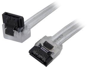 Nippon Labs SATA3L0.8FT-90/180SL 0.8 ft. SATA III Cable w/ Locking Latch (90 degree to 180 degree) 0.8 feet- OEM