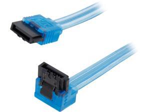 Nippon Labs SATA3L2FT90/180BU 2 ft. SATA III Cable w/ Locking Latch (90 degree to 180 degree) 2 feet - OEM Nippon Labs SATA3L2FT90/180BU 2 ft. SATA III Cable w/ Locking Latch (90 degree to 180 degree) 2 feet - OEM