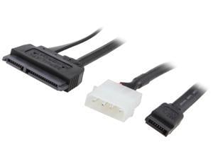 Nippon Labs SATA-COMBO-1.5BK 1.5 ft. SATA and Power Combination 1.5ft Cable 1.5 feet- OEM