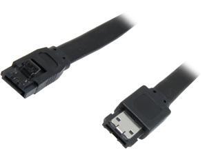 Nippon Labs ESATA3-SATA3-6-BK 6 ft. eSATA III(Type I) Male to SATA III(Type L)Male Adapter Cable, Black