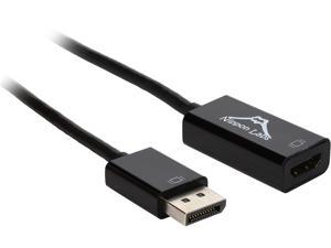 Nippon Labs AD-DP-HDMI-PS 6" DP DisplayPort Male to HDMI Female 1080P Passive Adapter