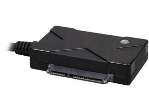 Nippon Labs NL-ST0038 USB 3.0 to SATA Converter Adapter for 2.5" and 3.5" HDD with Power Adapter, Black - OEM