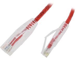 Nippon Labs 28 AWG Snagless Ultra Slim Cat6 Ethernet Patch Cable - Network Internet Cord - RJ45, Stranded, 550Mhz, UTP, - 15ft, Red Nippon Labs 28 AWG Snagless Ultra Slim Cat6 Ethernet Patch Cable - Network Internet Cord - RJ45, Stranded, 550Mhz, UTP, - 15ft, Red