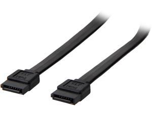 Nippon Labs SATA3-1.5FT-BK-10P 1.5 ft. SATA III Male to Male Cable, Black - 10 Packs