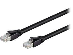 Nippon Labs Cat 8 Ethernet Cable 3 ft. Black - 2GHz, 40G, 24AWG, S/FTP - Shielded Latest 40Gbps 2000Mhz SFTP Patch Cord, Heavy Duty High Speed Cat8 LAN Network RJ45 Cable Nippon Labs Cat 8 Ethernet Cable 3 ft. Black - 2GHz, 40G, 24AWG, S/FTP - Shielded Latest 40Gbps 2000Mhz SFTP Patch Cord, Heavy Duty High Speed Cat8 LAN Network RJ45 Cable
