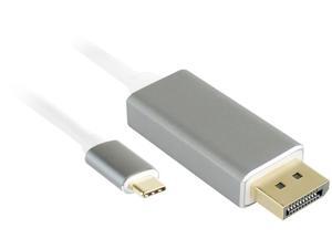 Nippon Labs 50USB31C-DP-6 6 ft. USB-C to DisplayPort Cable - Supports 4K 60Hz, 6' Type-C to DP Adapter Cable Nippon Labs 50USB31C-DP-6 6 ft. USB-C to DisplayPort Cable - Supports 4K 60Hz, 6' Type-C to DP Adapter Cable