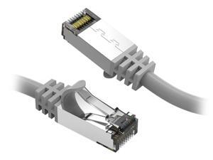 Nippon Labs 60CAT8-3-26GY Cat8 Ethernet Cable 3 feet Slim Series - Gray | 2GHz, 40G, S/FTP - Shielded 40Gbps 2000Mhz SFTP Patch Cord,Cat8 RJ45 Cable - in Wall, Outdoor for Router, Modem, etc. Nippon Labs 60CAT8-3-26GY Cat8 Ethernet Cable 3 feet Slim Series - Gray | 2GHz, 40G, S/FTP - Shielded 40Gbps 2000Mhz SFTP Patch Cord,Cat8 RJ45 Cable - in Wall, Outdoor for Router, Modem, etc.